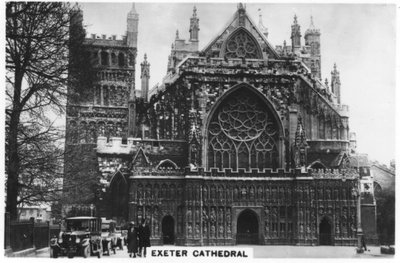 Exeter Cathedral by Unbekannt