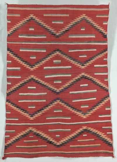 Eyedazzler Style Rug, c. 1890-1900 by Unbekannt