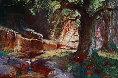 Fafner in His Cave, 1906 by Unbekannt