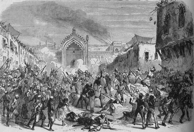 Fall of Lucknow, c1880 by Unbekannt