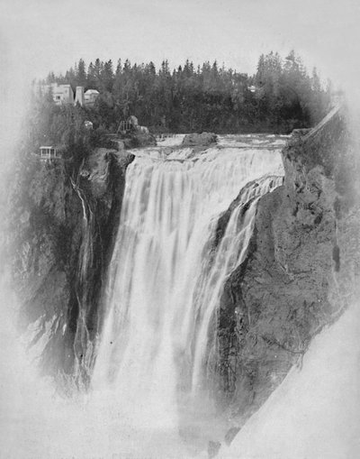 Falls of Montmorency, Quebec by Unbekannt