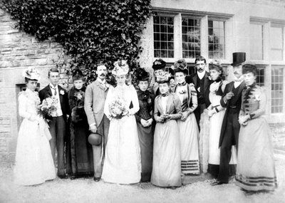 Family Photo, c1882 by Unbekannt