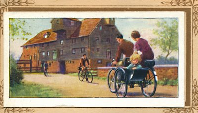 Family Tandem with Side-Car, 1939 by Unbekannt