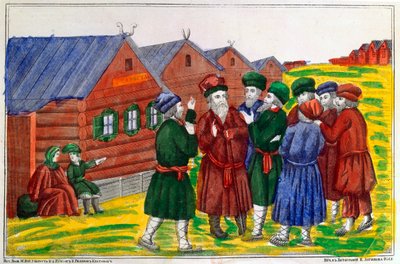 Farmer Reunion, 1858 by Unbekannt