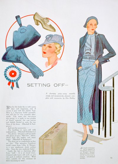 Fashion Illustration by Unbekannt