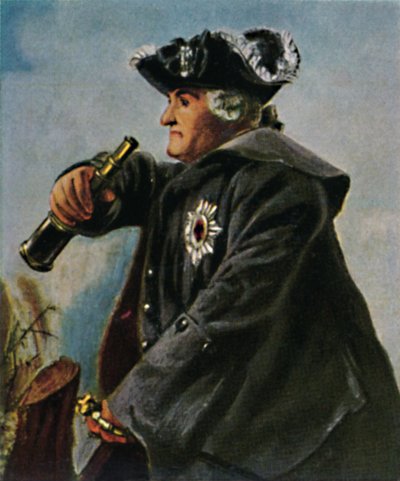 Field Marshal Keith - Painting by Menzel by Unbekannt