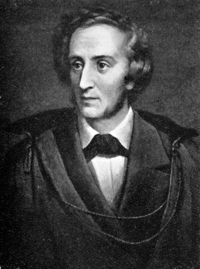 Felix Mendelssohn, 1809-1847, German composer, 1909 by Unbekannt