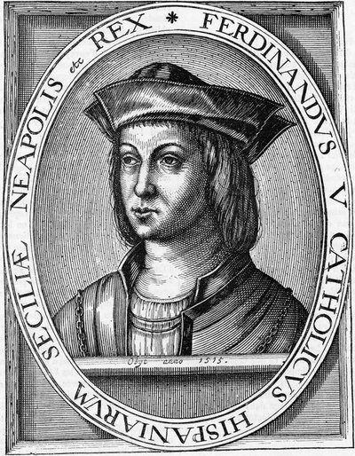Ferdinand II of Aragon, King of Spain by Unbekannt