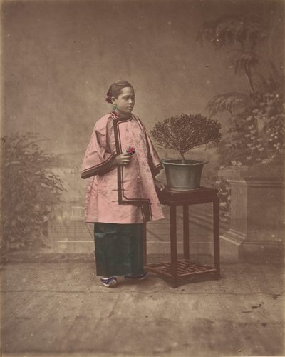 Girl from Shanghai, 1870s by Unbekannt