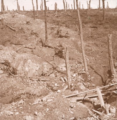 First-Aid Post, Verdun, Northern France by Unbekannt