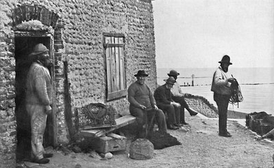 Fishermen, Sheringham, Norfolk, 1912 by Unbekannt
