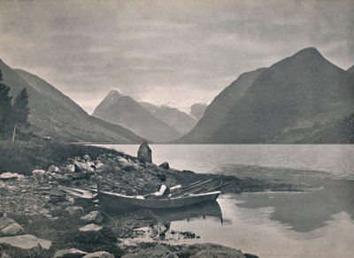 Fjaerlandsfjord by Unbekannt