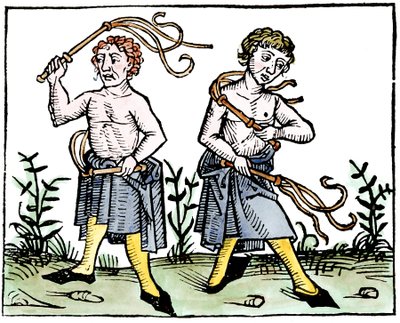 Flagellants by Unbekannt