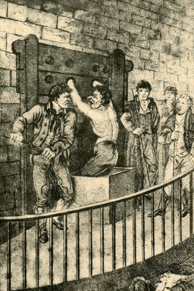 Flogging at the Old Bailey by Unbekannt
