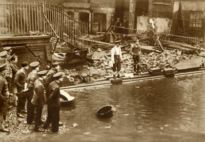 Flooding in London, 1928 by Unbekannt