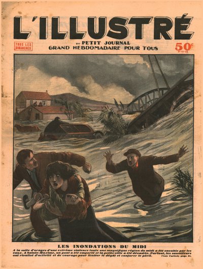 Flooding in southern France by Unbekannt