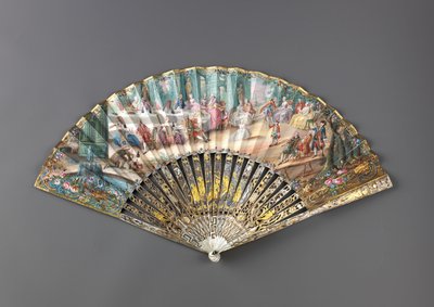 Folding fan by Unbekannt