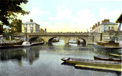Folly Bridge, Oxford, 20th Century by Unbekannt