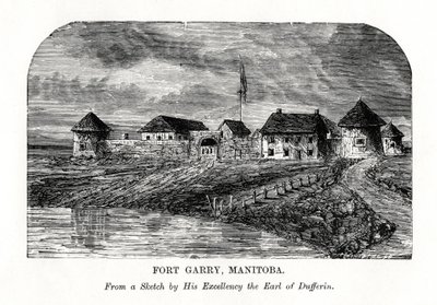Fort Garry, Manitoba, Canada by Unbekannt