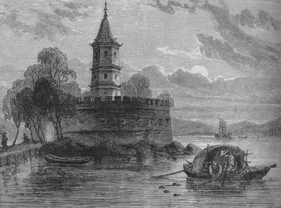 Fort on the Peiho River by Unbekannt