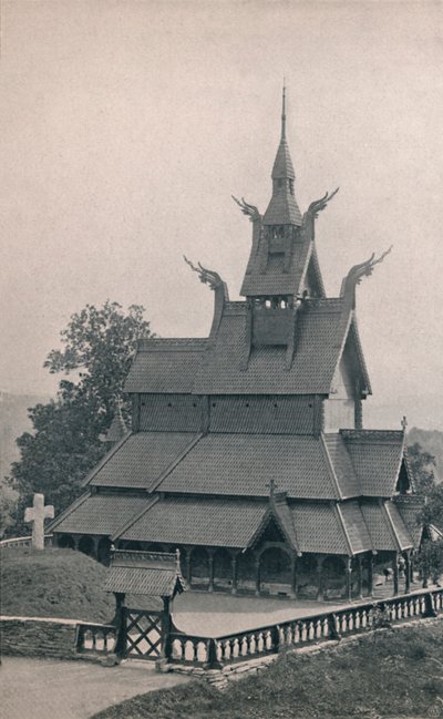 Fortun Timber Church by Unbekannt