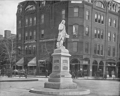 Franklin Statue, Washington DC, USA by Unbekannt