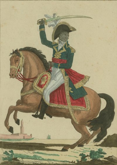 François-Dominique Toussaint Louverture, 1743-1803, c.1800 by Unbekannt
