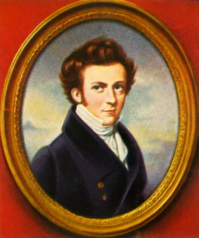 Franz Grillparzer by Unbekannt
