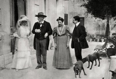 Frederic Mistral, French Writer, 1906 by Unbekannt