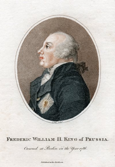 Frederick William II, King of Prussia, 1786-1797, c1810 by Unbekannt
