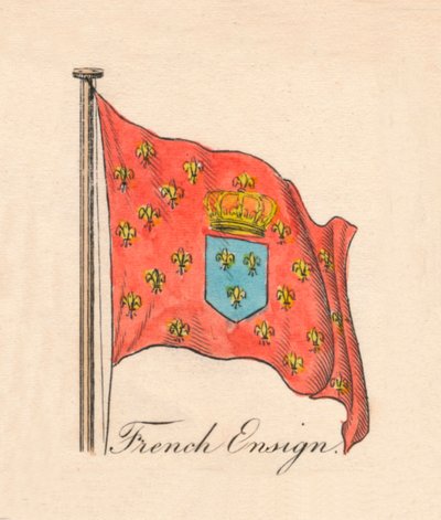 French Ensign, 1838 by Unbekannt