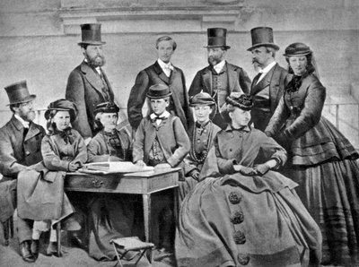 French Imperial Family by Unbekannt