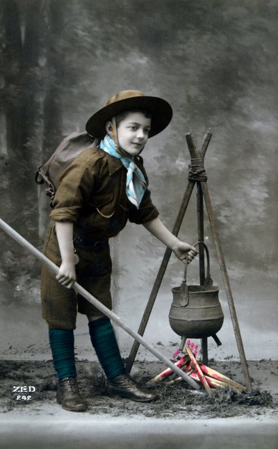 French WWI postcard, 1914-1918 by Unbekannt