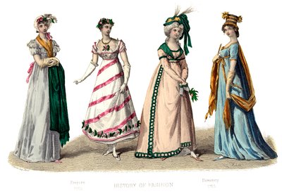 French Costume: Empire by Unbekannt