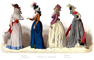 French Costume: Republic by Unbekannt