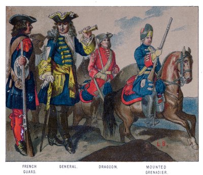 French Military Dress by Unbekannt