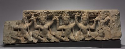 Frieze with Apsaras, late 1100s by Unbekannt