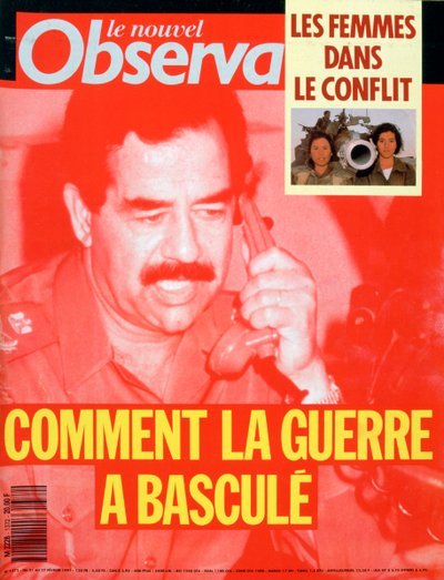 Front Cover of Le Nouvel Observateur, February 1991 by Unbekannt