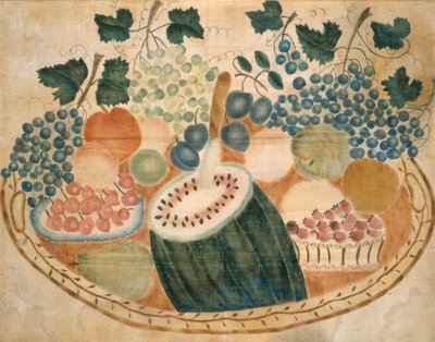 Fruit on a Tray by Unbekannt