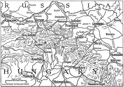 Galicia and the Carpathian Passes, 1915 by Unbekannt