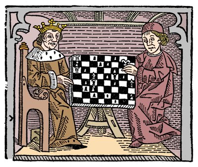 Game and play of chess by Unbekannt