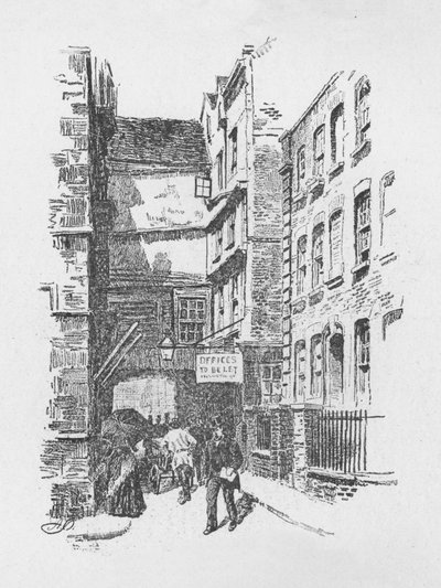 Gateway to Great St. Helens, and Almshouses by Unbekannt
