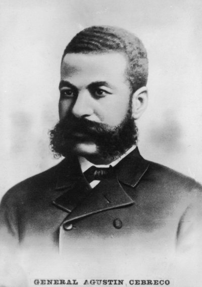 General Agustin Cebreco by Unbekannt