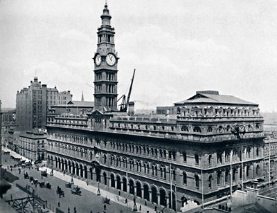 General Post Office, Sydney, c1900 by Unbekannt