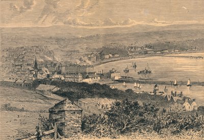 General View of Douglas, 1880 by Unbekannt