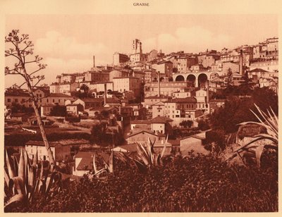 General View of Grasse by Unbekannt