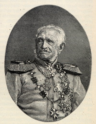 Generalfeldmarschall Friedrich Graf von Wrangel, 1784-1877 by Unbekannt