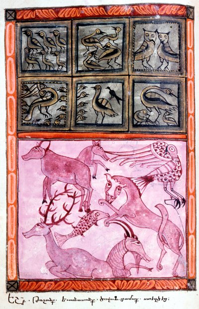 Genesis: Creation of the Animals by Unbekannt