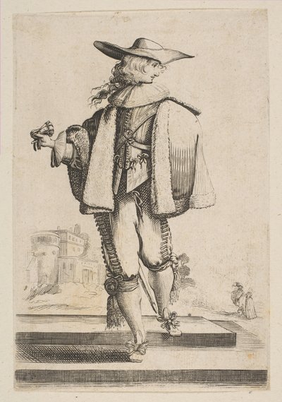 Gentleman with a Glove, 1629 by Unbekannt