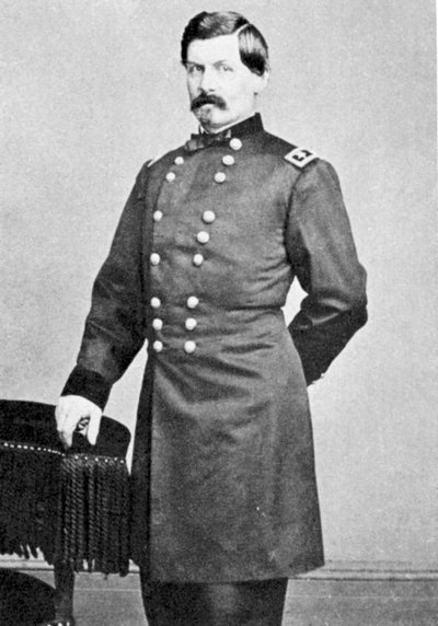 George Brinton McClellan, American Soldier, 1861 by Unbekannt